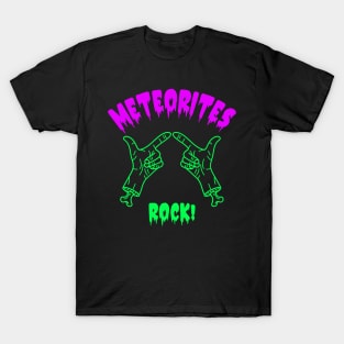 Meteorite Collector "Meteorites Rock!" Meteorite T-Shirt